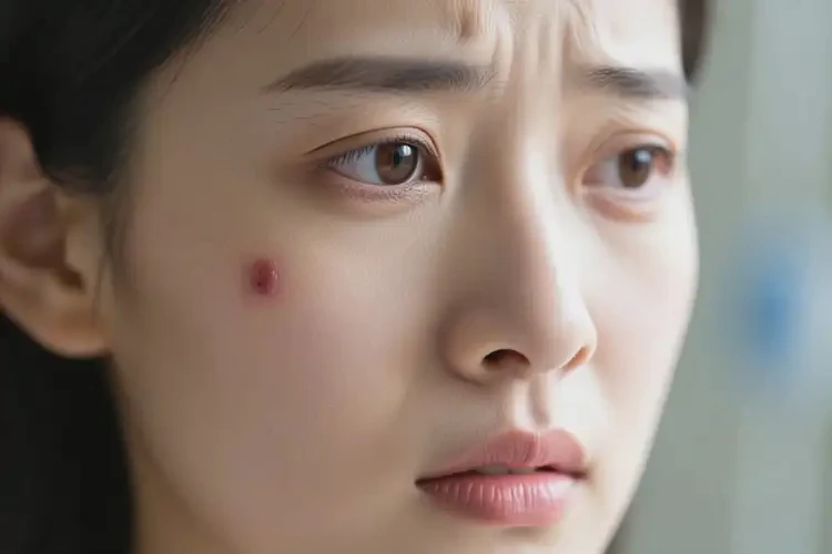 女性面部偶爾長濕疹不管它會自己好嗎(圖4)