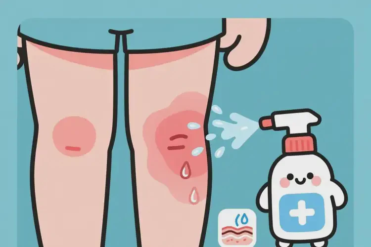 小孩大腿偶爾長濕疹能夠徹底治愈嗎(圖2)