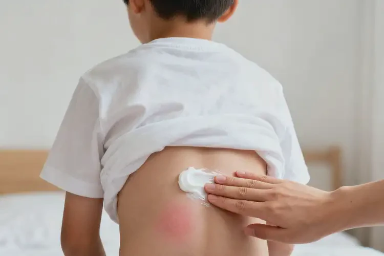 小學(xué)生肚子偶爾起濕疹能夠徹底治愈嗎(圖1)