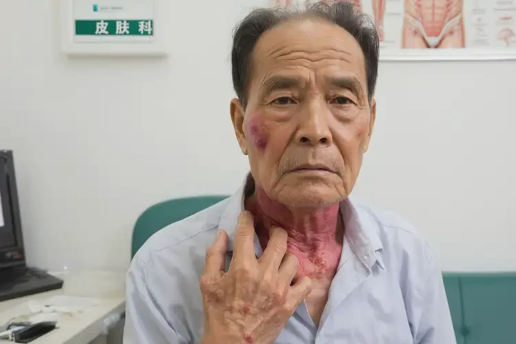 老年人脖子容易長濕疹不管它會(huì)自己自愈嗎(圖4)