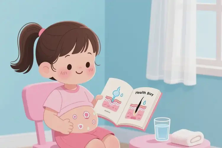 小學(xué)生肚子有濕疹可以徹底自愈嗎(圖3)