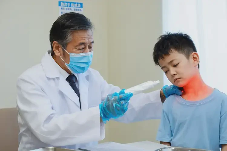 兒童脖子上偶爾長濕疹能夠徹底治愈嗎(圖3)