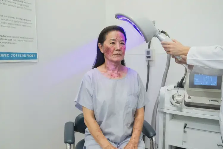 女人脖子出濕疹能夠徹底治愈嗎(圖2)