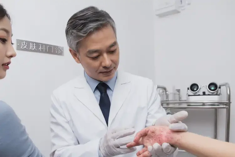 男生手上出湿疹能靠自己自愈吗(图1)