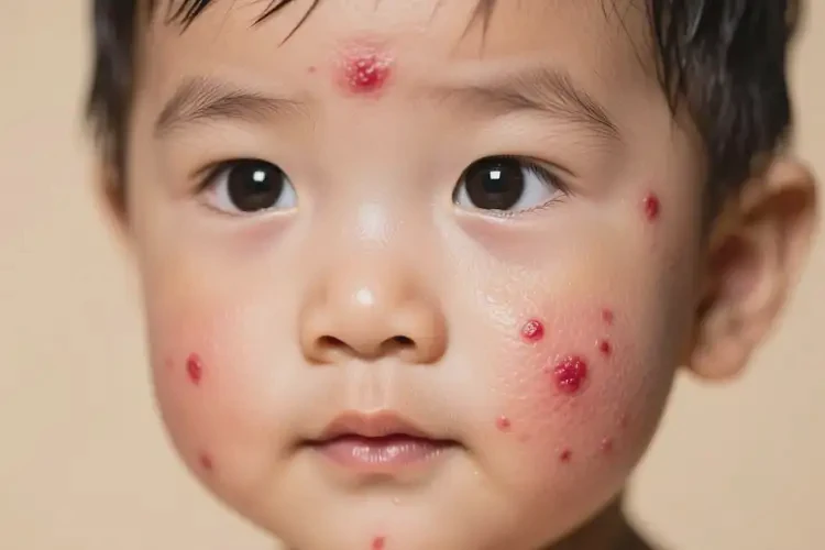 孩子臉上出濕疹可以徹底自愈嗎(圖4)