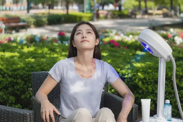 女性脖子上容易起濕疹可以徹底自愈嗎(圖2)