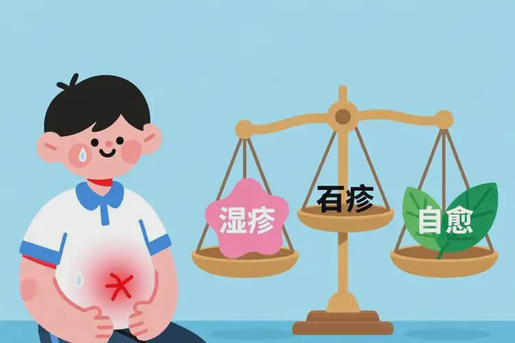 大學(xué)生肚子容易長濕疹不管它會自己痊愈嗎(圖3)