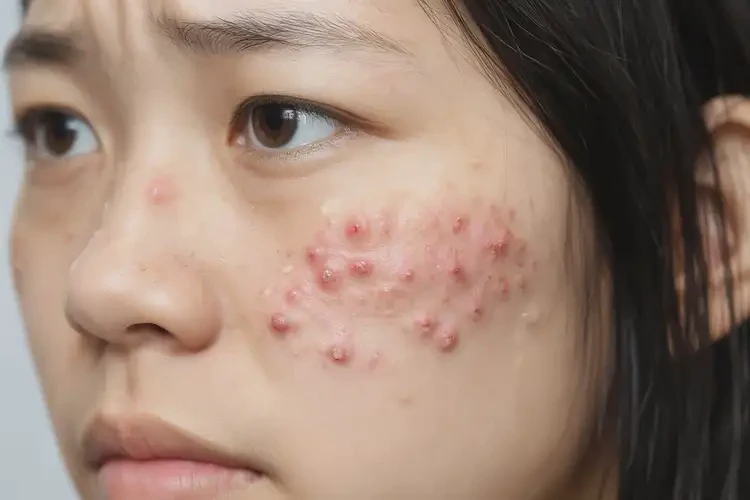 女生臉上有濕疹可不可以徹底自愈(圖4)