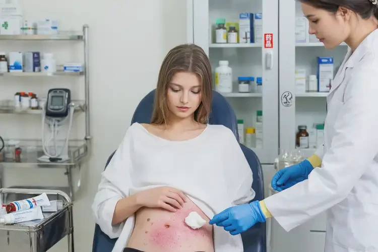 女人肚子上經(jīng)常長(zhǎng)濕疹能夠徹底治愈嗎(圖3)