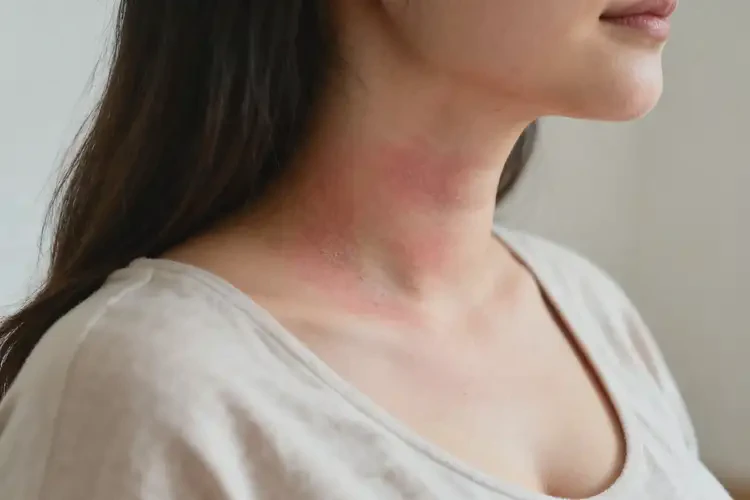 孕婦脖子長濕疹可以徹底自愈嗎(圖3)