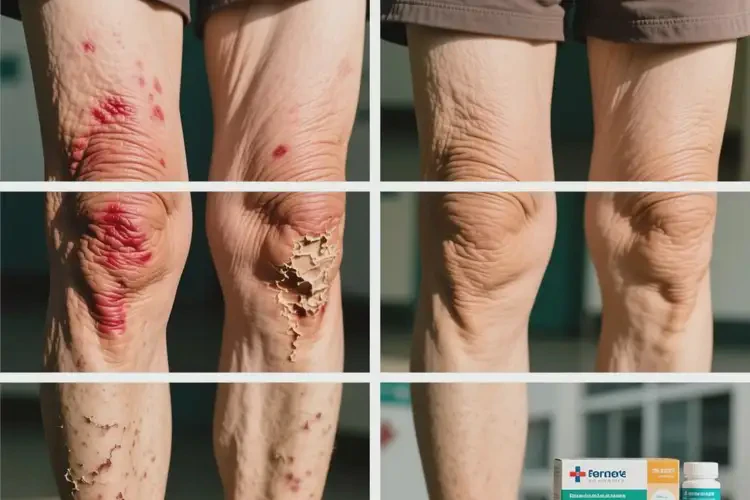 老年人大腿上偶爾起濕疹不管它會自己痊愈嗎(圖2)