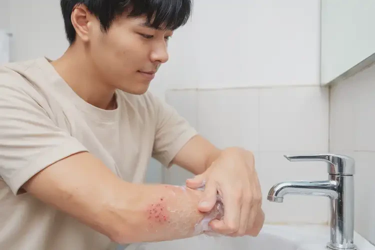 青年人手臂上偶爾起濕疹不管它會(huì)自己痊愈嗎(圖3)