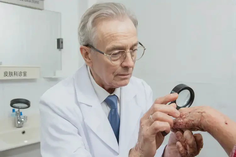 老人手上出濕疹不管它會自己自愈嗎(圖2)