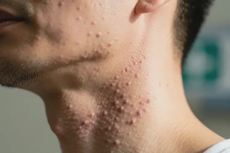 男人脖子經(jīng)常長濕疹能徹底自愈嗎(圖3)