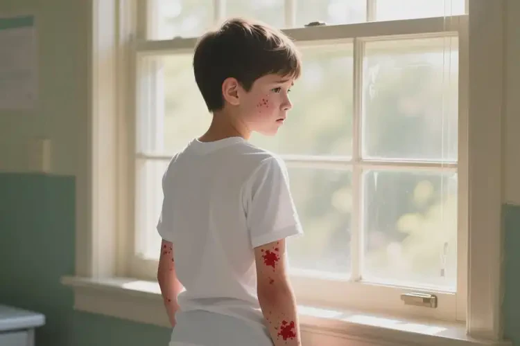 中學(xué)生全身經(jīng)常長濕疹不管它會(huì)自己自愈嗎(圖3)