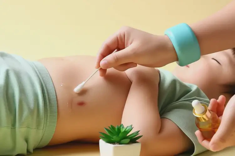 孩子肚子出濕疹不管它會自己自愈嗎(圖1)