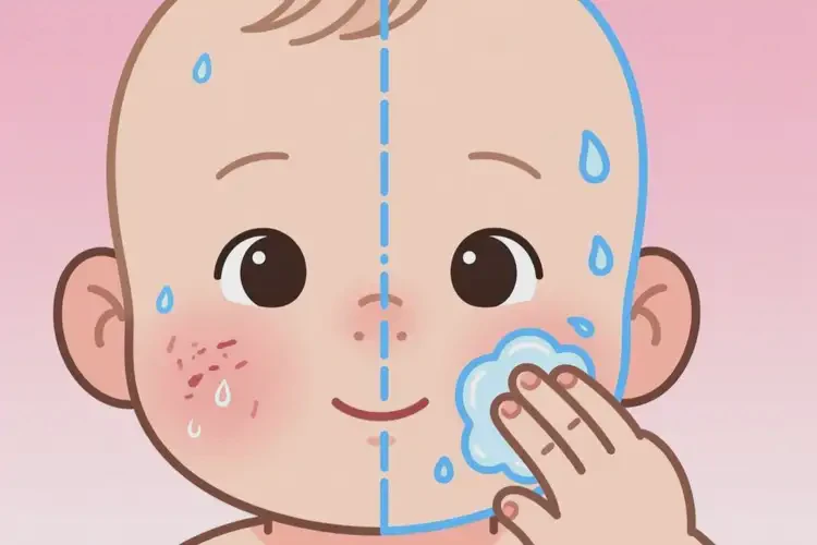 寶寶臉上經(jīng)常起濕疹能夠徹底治愈嗎(圖4)