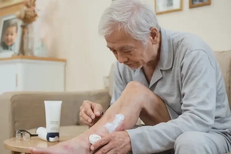 高齡老人小腿偶爾長濕疹不管它會自己好嗎(圖3)