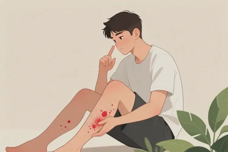 男生小腿上經常起濕疹可以徹底自愈嗎(圖4)