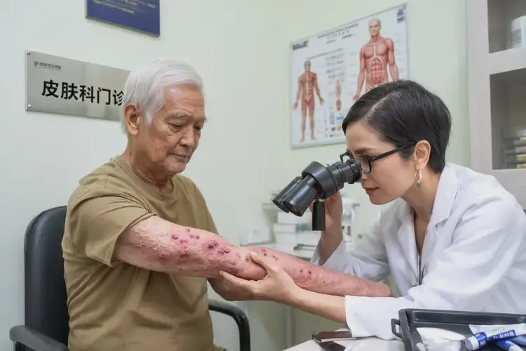 老人屁股上偶尔长湿疹能够彻底治愈吗(图4)