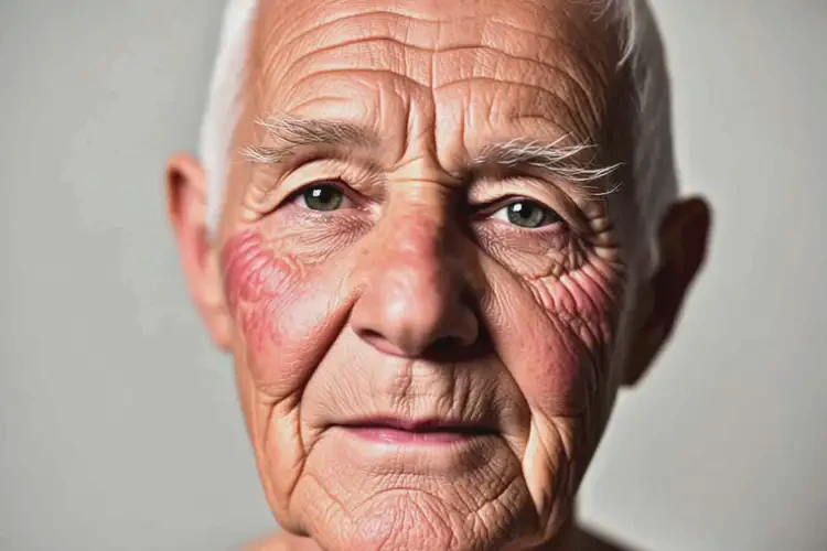老人臉上容易起濕疹不管它會自己自愈嗎(圖4)