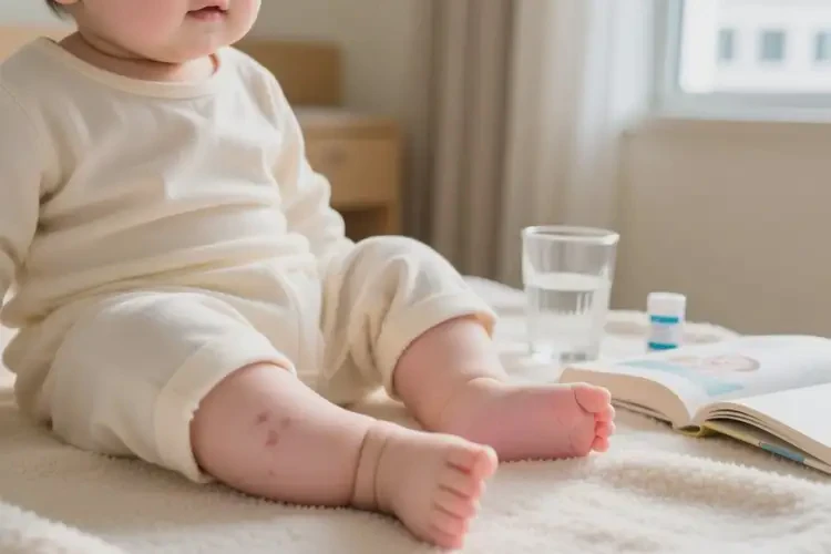 嬰幼兒大腿上出現(xiàn)濕疹能靠自己自愈嗎(圖4)