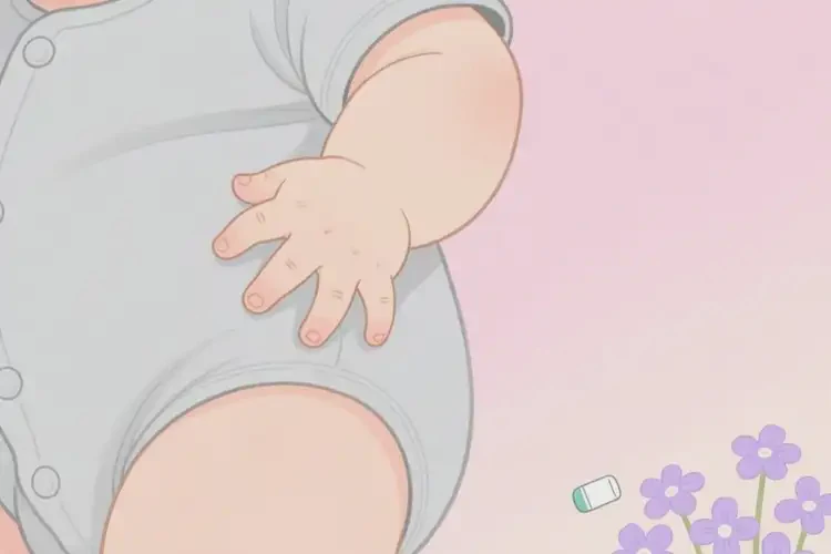 嬰兒屁股容易起濕疹可以徹底自愈嗎(圖2)