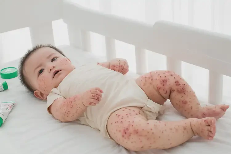 嬰兒四肢長濕疹不管它會自己自愈嗎(圖4)