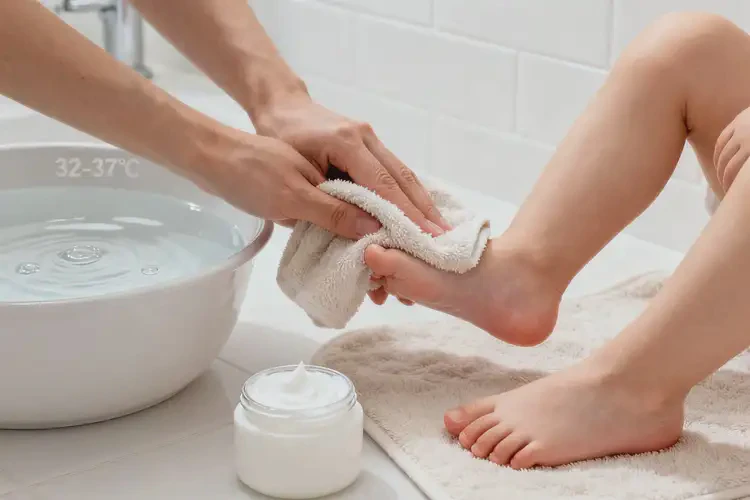 幼兒腳上偶爾長濕疹能徹底自愈嗎(圖4)