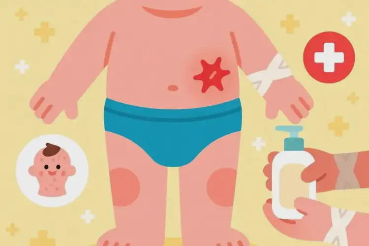 孩子肛周長濕疹可不可以徹底自愈(圖2)