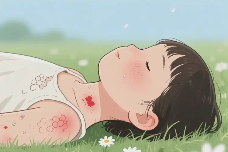 兒童脖子上出現(xiàn)濕疹能靠自己自愈嗎(圖3)