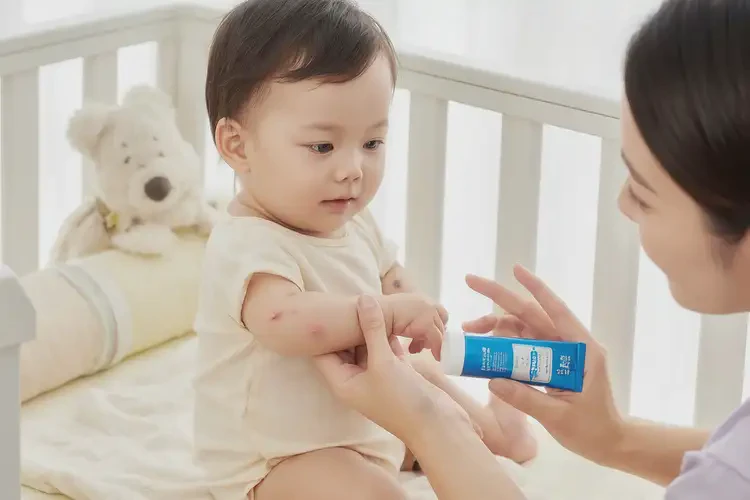 嬰幼兒手上出現(xiàn)濕疹能夠徹底治愈嗎(圖2)