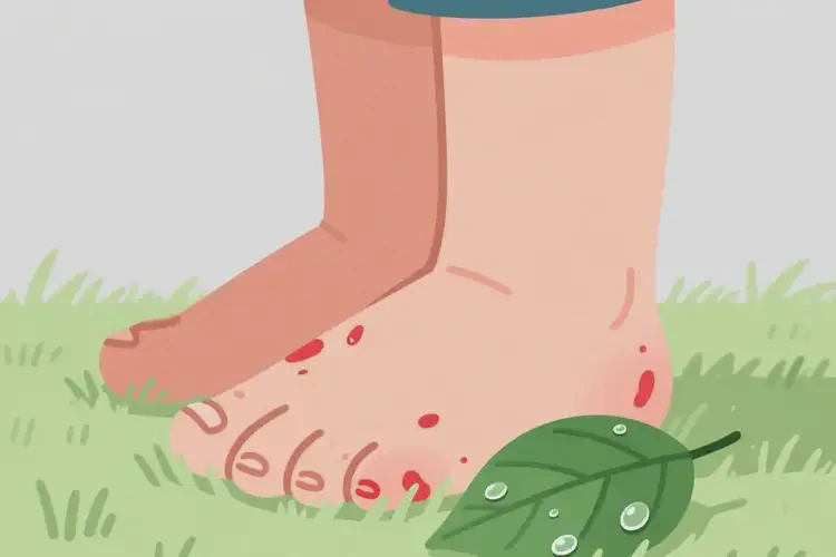 小學(xué)生腳上偶爾起濕疹能徹底自愈嗎(圖2)