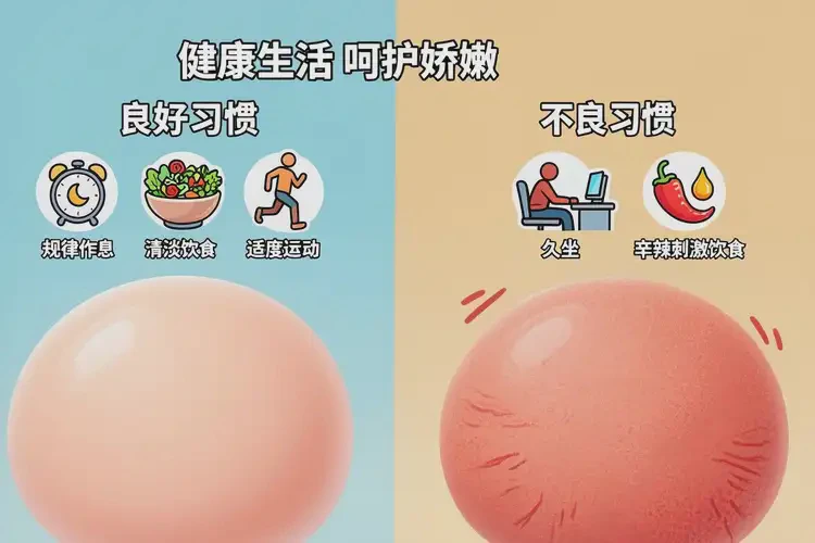 中學(xué)生肛周有濕疹不管它會(huì)自己好嗎(圖1)