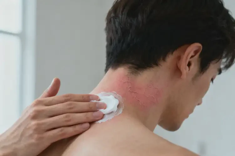 男性脖子起濕疹可以徹底自愈嗎(圖4)