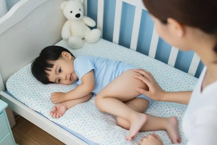 少兒屁股上有濕疹不管它會自己好嗎(圖2)