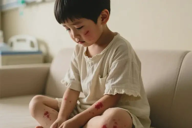 孩子全身經(jīng)常起濕疹不管它會自己自愈嗎(圖4)