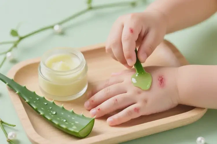 儿童手上容易起湿疹不管它会自己好吗(图1)