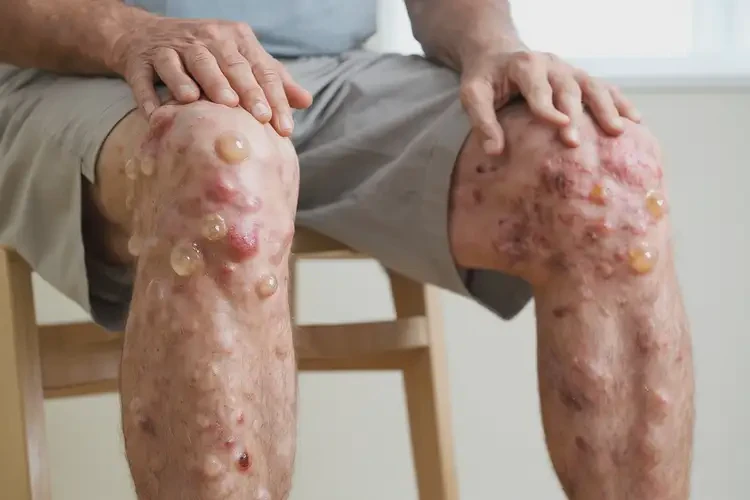 男生身上偶爾長(zhǎng)濕疹不管它會(huì)自己好嗎(圖1)