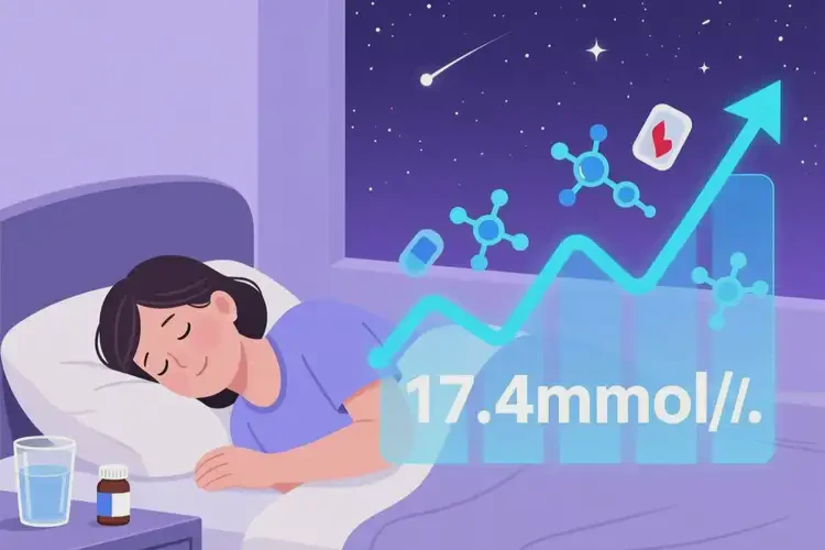 更年期女性睡前血糖17點4是糖尿病嗎(圖3)