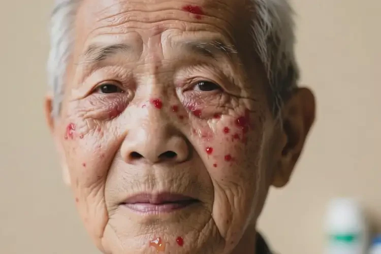 老年人臉上容易長濕疹不管它會自己痊愈嗎(圖4)