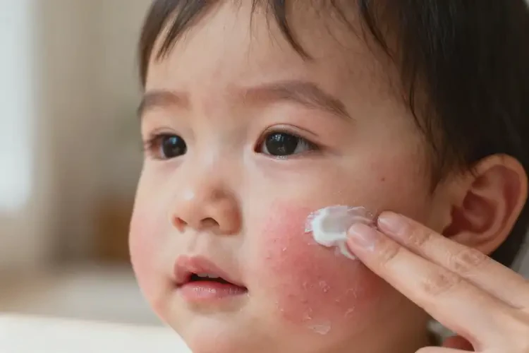 少兒臉上出濕疹可不可以徹底自愈(圖4)
