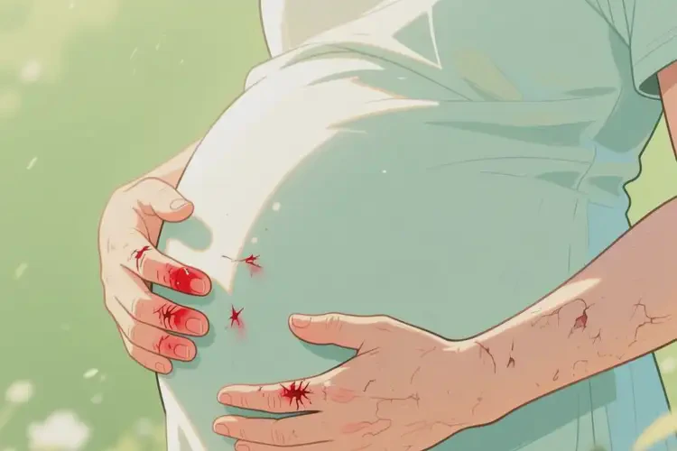 孕婦手上經(jīng)常起濕疹不管它會(huì)自己自愈嗎(圖1)