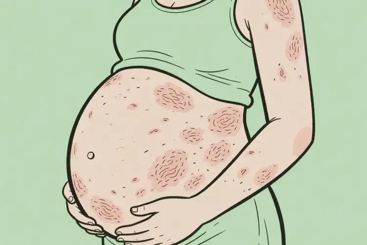 產(chǎn)婦肚子上容易長濕疹能靠自己自愈嗎(圖2)