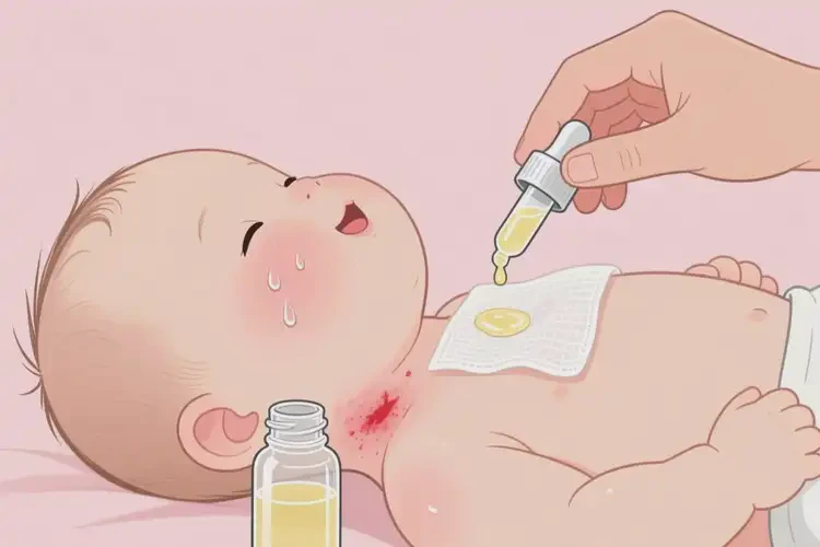 寶寶脖子上偶爾長(zhǎng)濕疹不管它會(huì)自己好嗎(圖3)