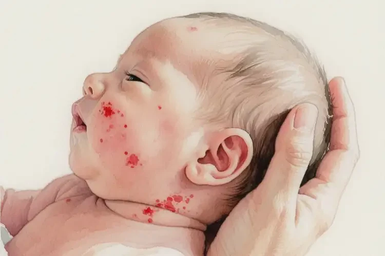 嬰幼兒脖子出現(xiàn)濕疹能徹底自愈嗎(圖3)