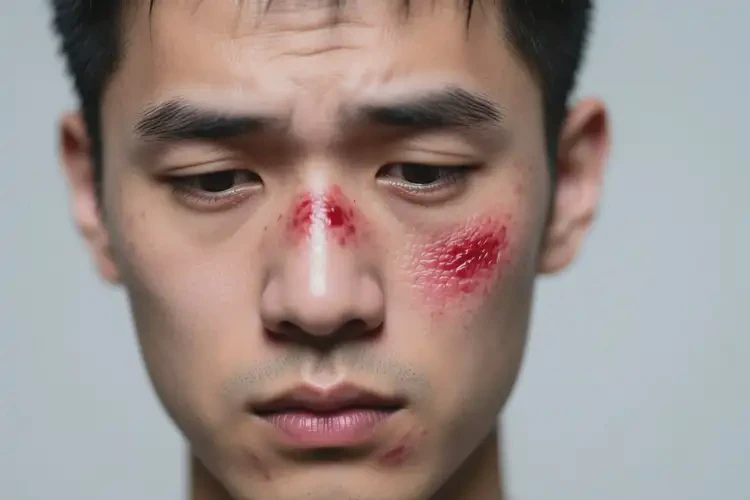 男性臉上有濕疹不管它會自己好嗎(圖4)