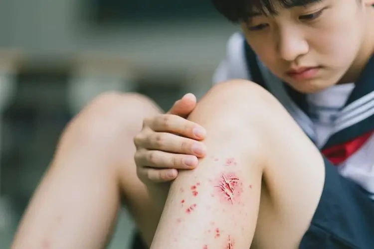 大學生小腿出濕疹可以徹底自愈嗎(圖2)