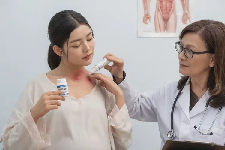 哺乳期媽媽脖子偶爾起濕疹可以徹底自愈嗎(圖4)