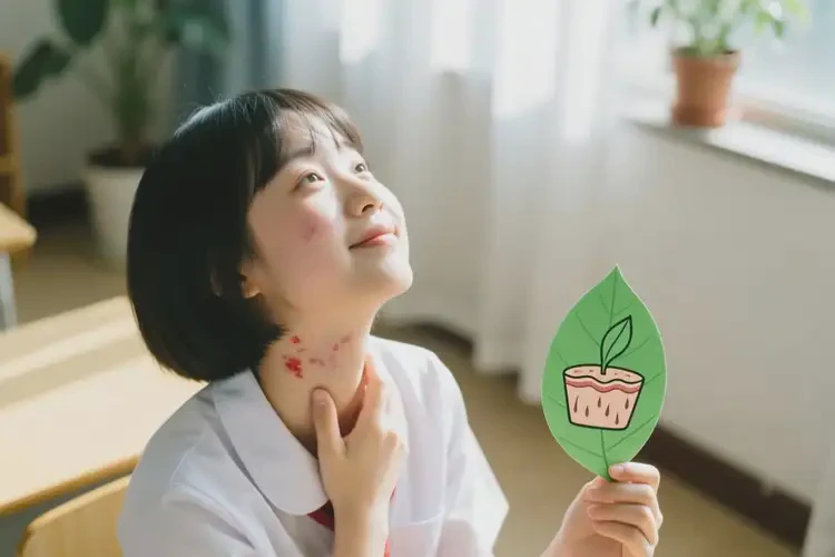 中學(xué)生脖子經(jīng)常長濕疹能徹底自愈嗎(圖4)